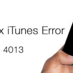 Ошибка 4013 при восстановлении Iphone, что делать?